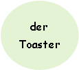 Oval: der Toaster